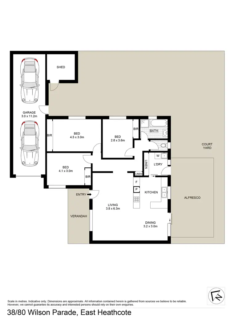 Floorplan of Homely villa listing, 38/80 Wilson Pde, Heathcote NSW 2233