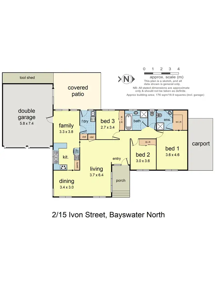 Floorplan of Homely house listing, 2/15 Ivon Street, Bayswater North VIC 3153