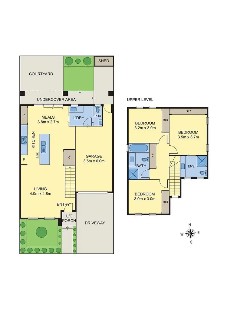 Floorplan of Homely house listing, 4 Crespin Street, Niddrie VIC 3042