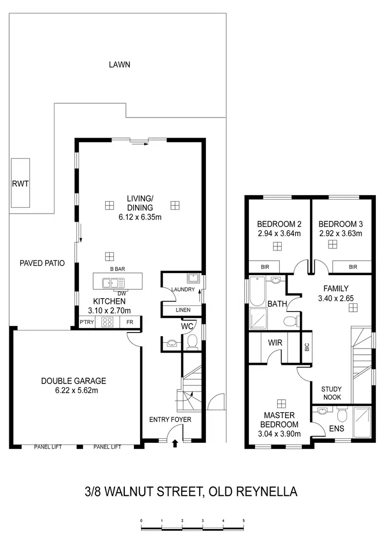 Floorplan of Homely house listing, 3-8 Walnut Street, Old Reynella SA 5161