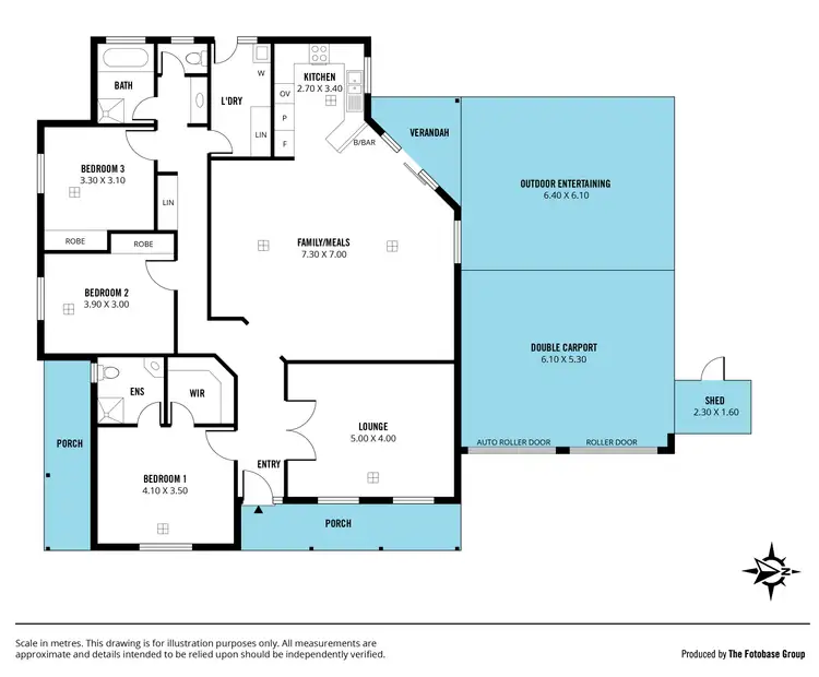Floorplan of Homely house listing, 1 Nina Court, Aberfoyle Park SA 5159