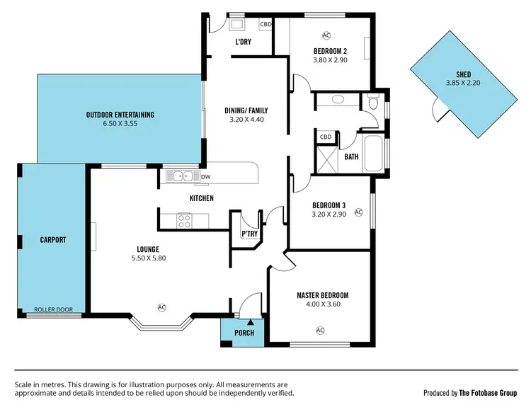 Floorplan of Homely house listing, 7 Anita Court, Woodcroft SA 5162