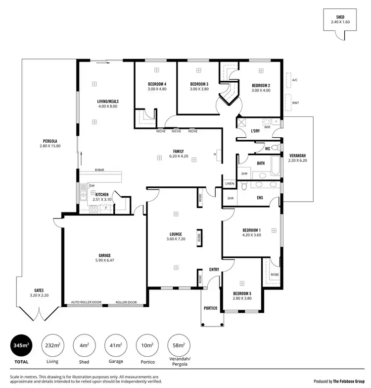 Floorplan of Homely house listing, 13 Sunday Boulevard, Aldinga Beach SA 5173