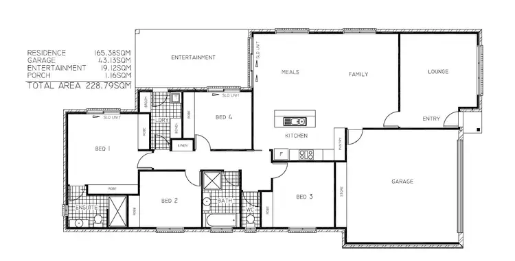 Floorplan of Homely house listing, 24 Zealie Bend, Googong NSW 2620