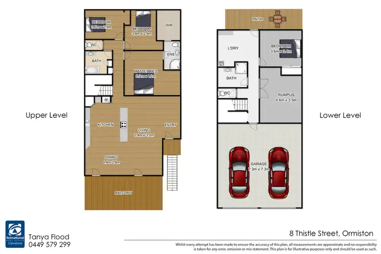 Floorplan of Homely house listing, 8 Thistle Street, Ormiston QLD 4160
