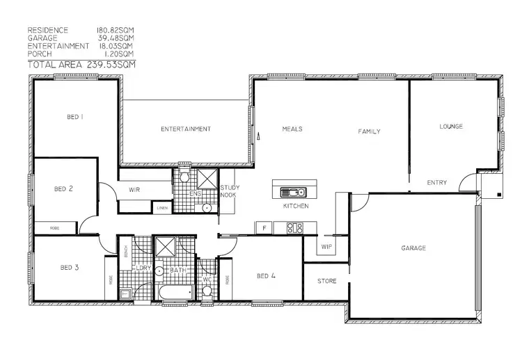 Floorplan of Homely house listing, 26 Zealie Bend, Googong NSW 2620