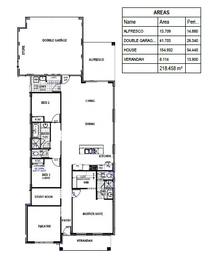 Floorplan of Homely house listing, 6 McCavanah Road, Byford WA 6122