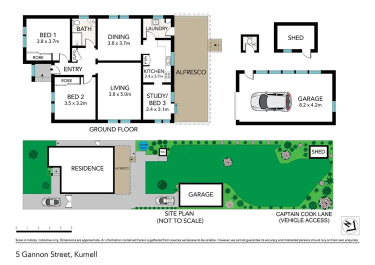 Floorplan of Homely house listing, 5 Gannon Street, Kurnell NSW 2231
