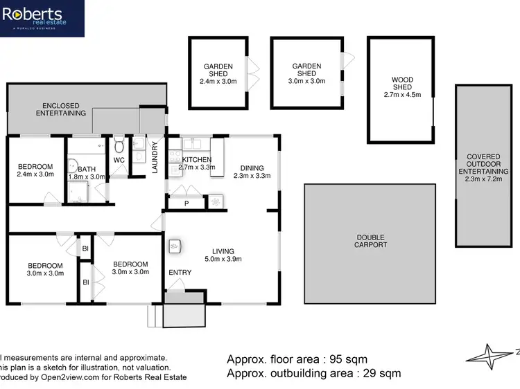 Floorplan of Homely house listing, 12 Riverdowns Drive, Margate TAS 7054