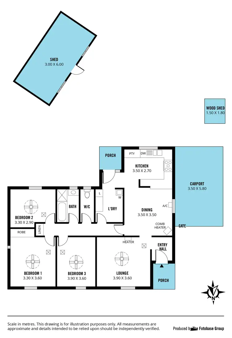 Floorplan of Homely house listing, 4 Kiwani Court, Morphett Vale SA 5162