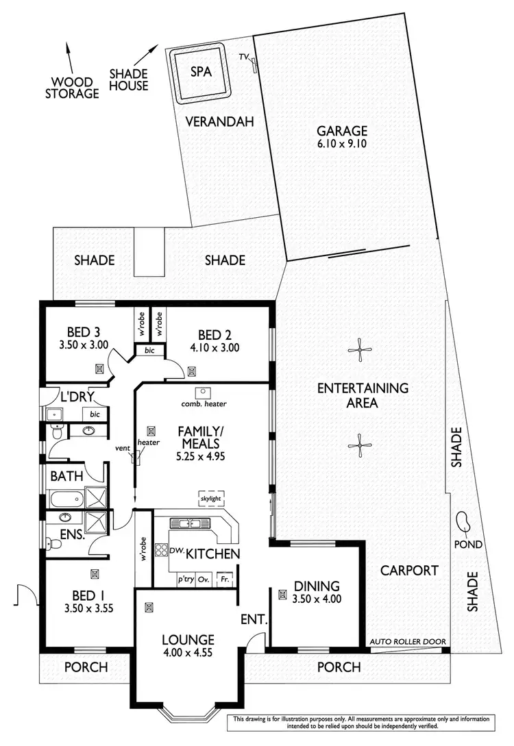 Floorplan of Homely house listing, 11 Brookland Valley Drive, Woodcroft SA 5162