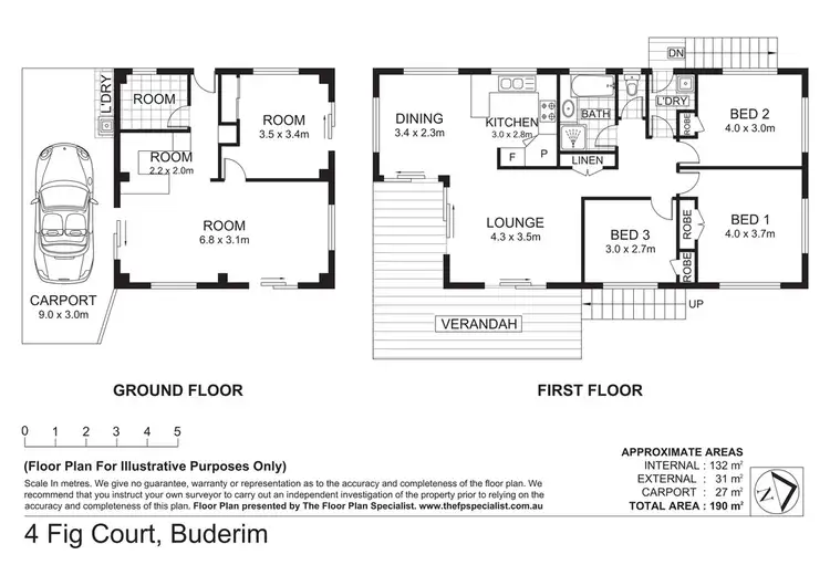 Floorplan of Homely house listing, 4 Fig Court, Buderim QLD 4556
