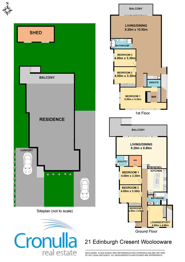 Floorplan of Homely house listing, 21 Edinburgh Cres, Woolooware NSW 2230