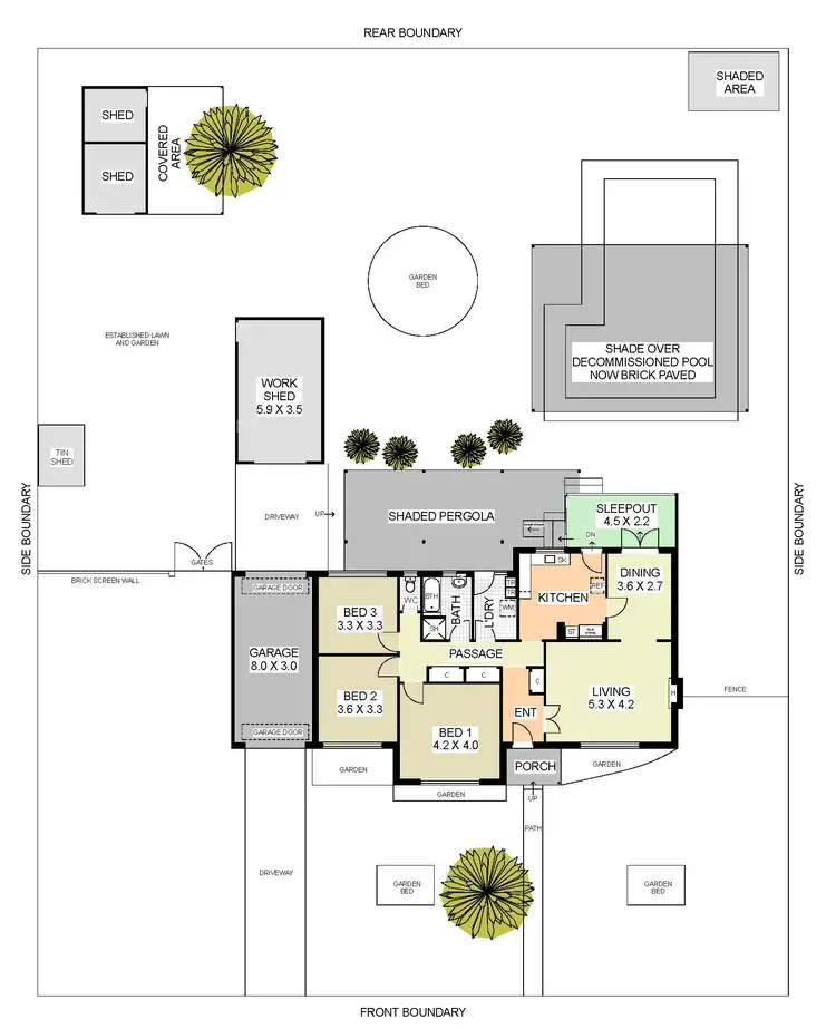 Floorplan of Homely other listing, 10 Chapman Street, Bassendean WA 6054