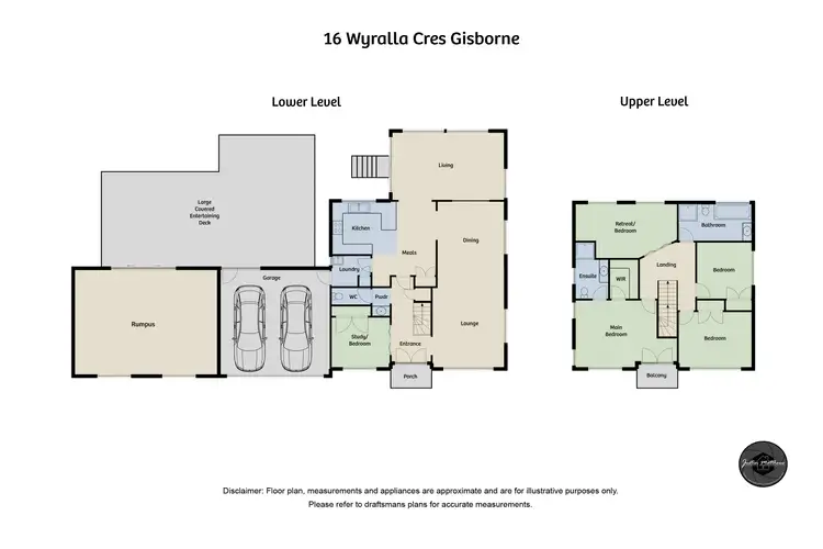 Floorplan of Homely house listing, 16 Wyralla Crescent, Gisborne VIC 3437