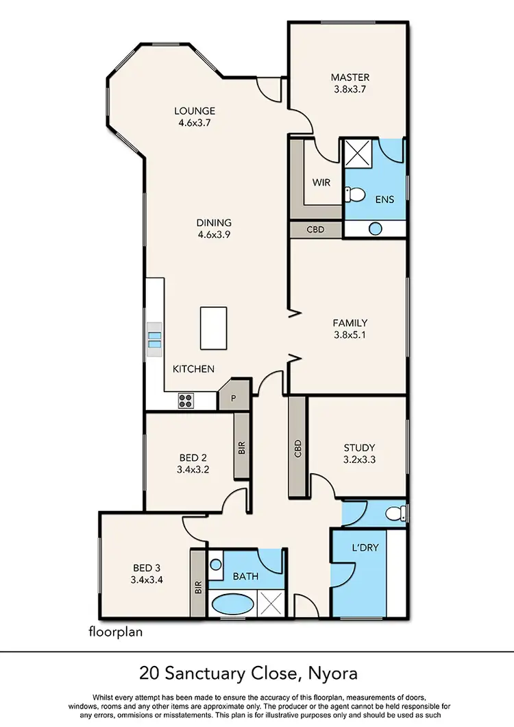 Floorplan of Homely house listing, 20 Sanctuary Close, Loch VIC 3945