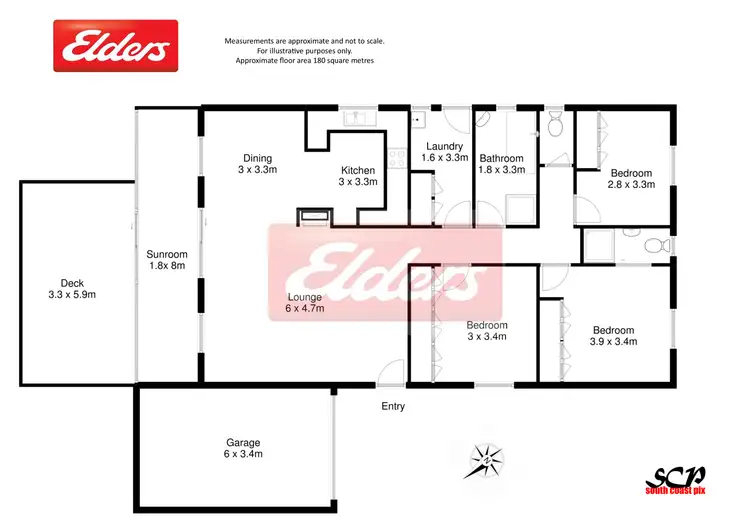 Floorplan of Homely house listing, 6 OCEAN CLOSE, Surf Beach NSW 2536