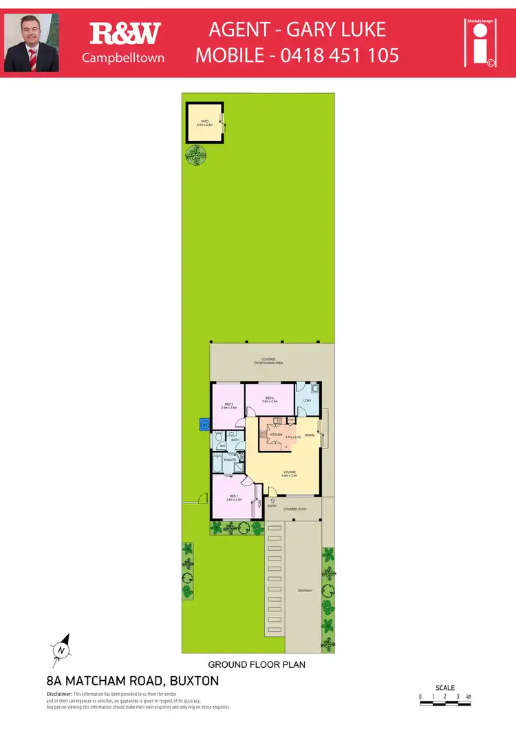 Floorplan of Homely house listing, 8A Matcham Road, Buxton NSW 2571