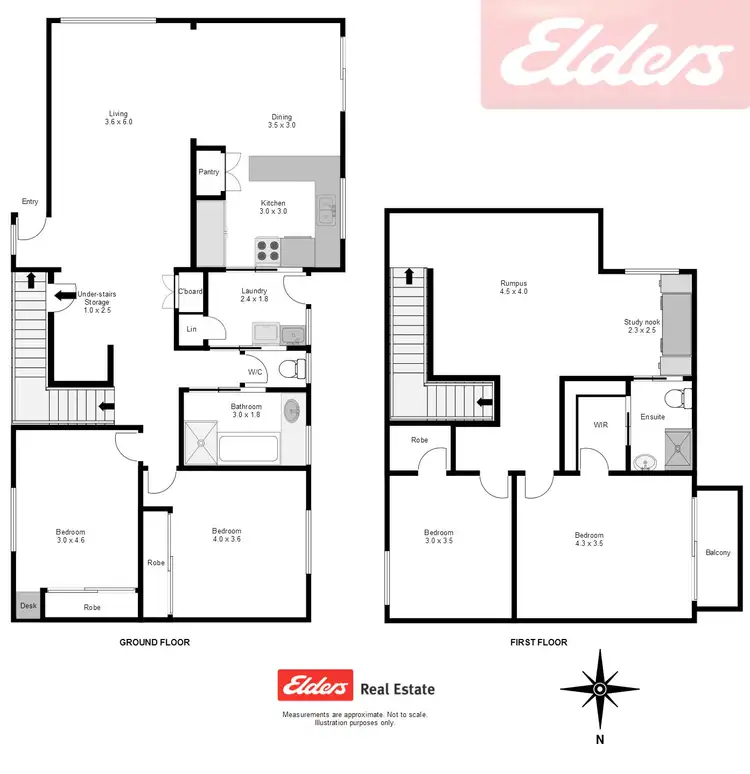 Floorplan of Homely house listing, 10 Jasper Close, Wodonga VIC 3690