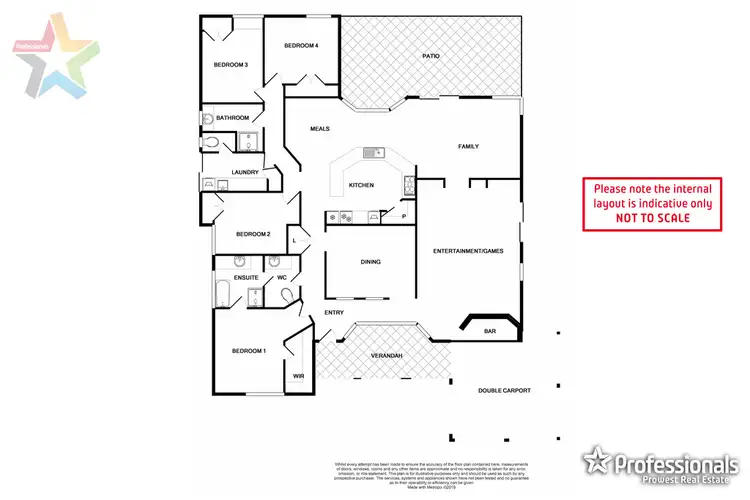 Floorplan of Homely house listing, 21 Macquarie Way, Willetton WA 6155