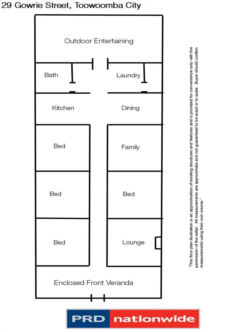 Floorplan of Homely house listing, 29 Gowrie Street, Toowoomba City QLD 4350