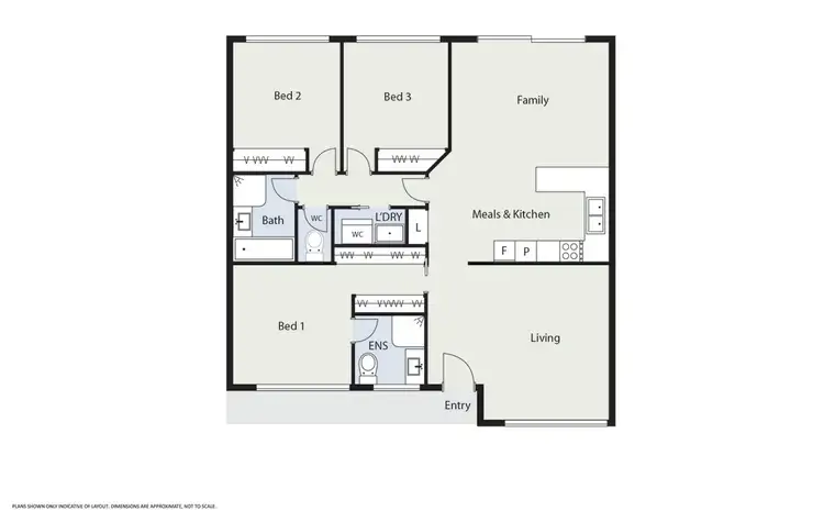 Floorplan of Homely townhouse listing, 8/8 Glenmaggie Street, Duffy ACT 2611