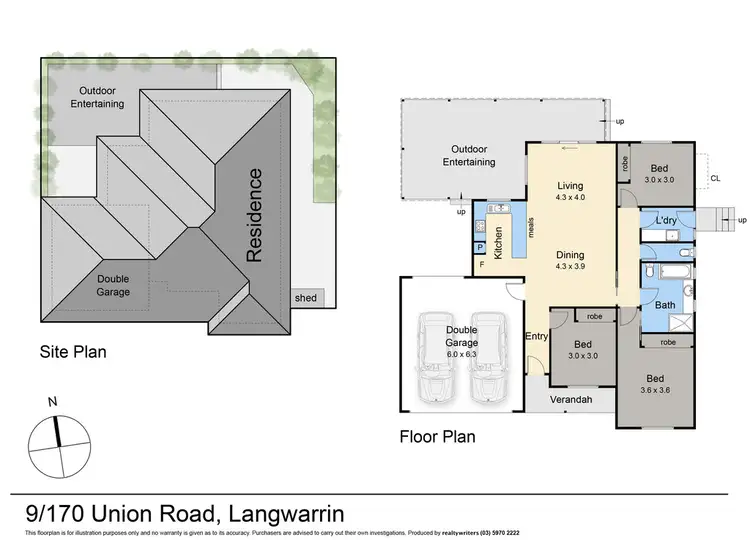 Floorplan of Homely unit listing, 9/170 Union Road, Langwarrin VIC 3910