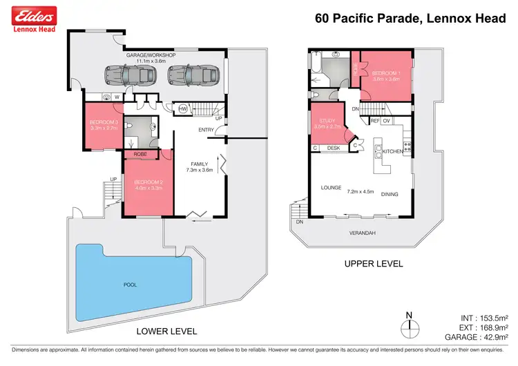 Floorplan of Homely house listing, 60 Pacific Parade, Lennox Head NSW 2478