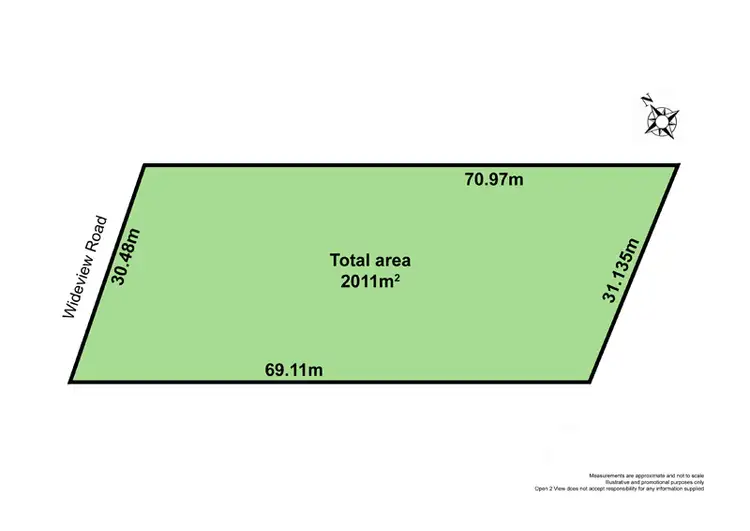 Floorplan of Homely land listing, 94-96 Wideview Road, Berowra Heights NSW 2082