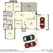 Floorplan of Homely house listing, 7 Bansii Place, Regents Park QLD 4118