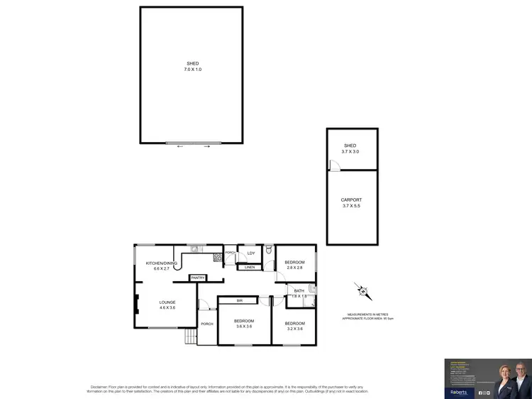 Floorplan of Homely house listing, 108 Ringarooma Road, Legerwood TAS 7263