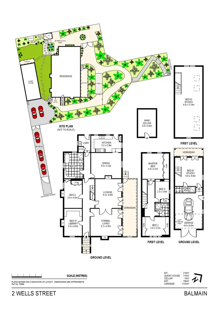 Floorplan of Homely house listing, 2 Wells Street, Balmain NSW 2041