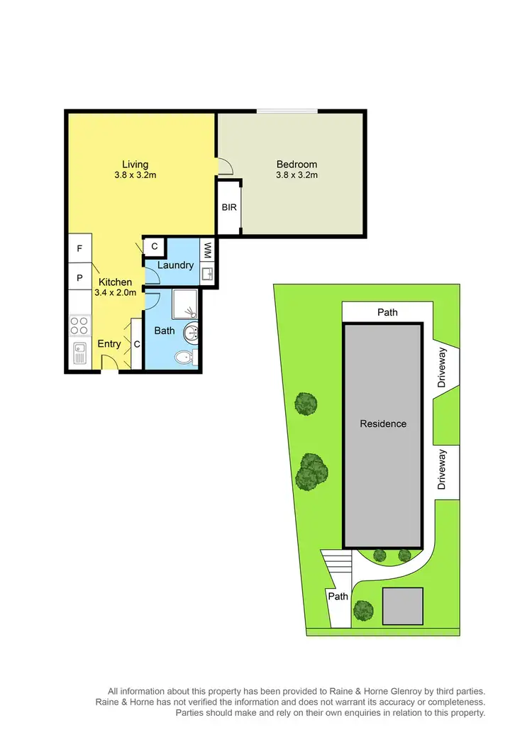 Floorplan of Homely apartment listing, 1-10/37 Trevannion Street, Glenroy VIC 3046
