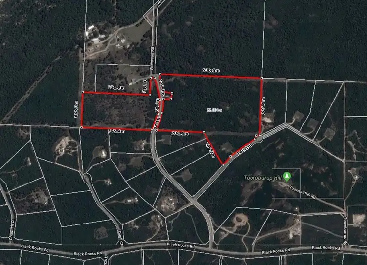 Floorplan of Homely land listing, 9012 Wellstead Road, Bremer Bay WA 6338