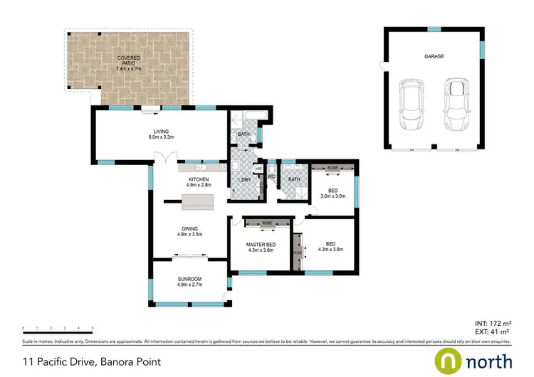 Floorplan of Homely house listing, 11 Pacific Drive, Banora Point NSW 2486