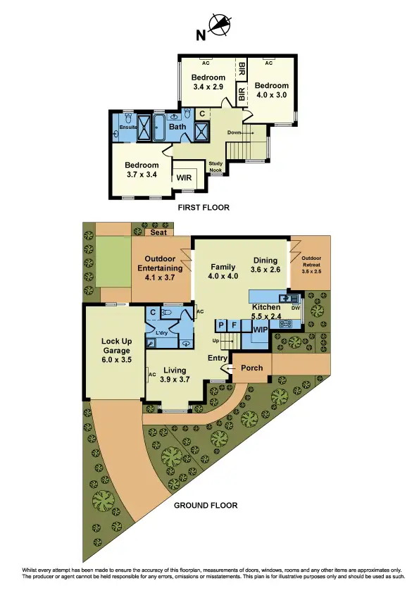 Floorplan of Homely house listing, 238 Douglas Parade, Newport VIC 3015