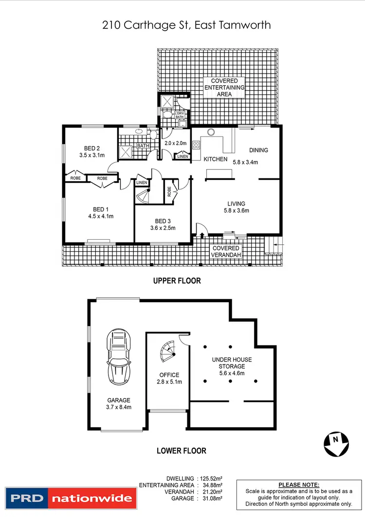 Floorplan of Homely house listing, 210 Carthage Street, Tamworth NSW 2340
