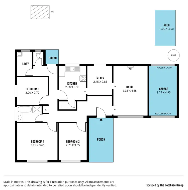 Floorplan of Homely house listing, 69 Booth Avenue, Morphett Vale SA 5162