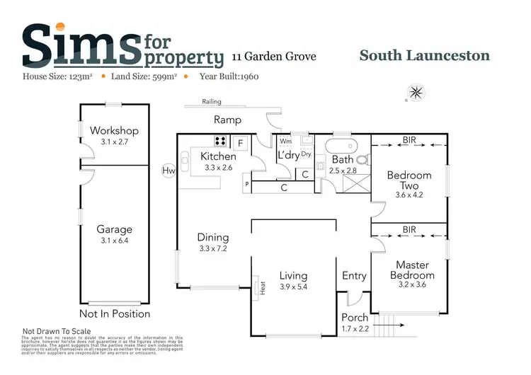 Floorplan of Homely house listing, 11 Garden Grove, South Launceston TAS 7249