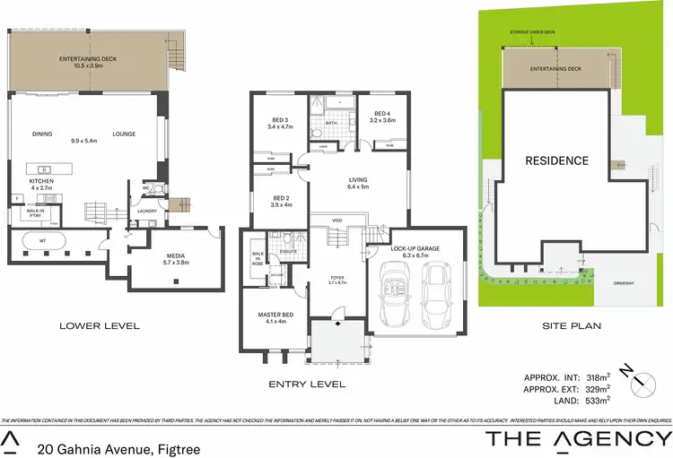 Floorplan of Homely house listing, 20 Gahnia Avenue, Figtree NSW 2525