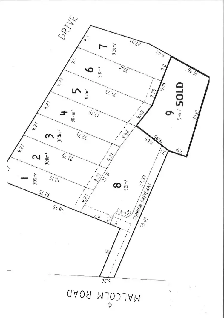 Floorplan of Homely land listing, 2/33 Craigburn Drive, Flagstaff Hill SA 5159