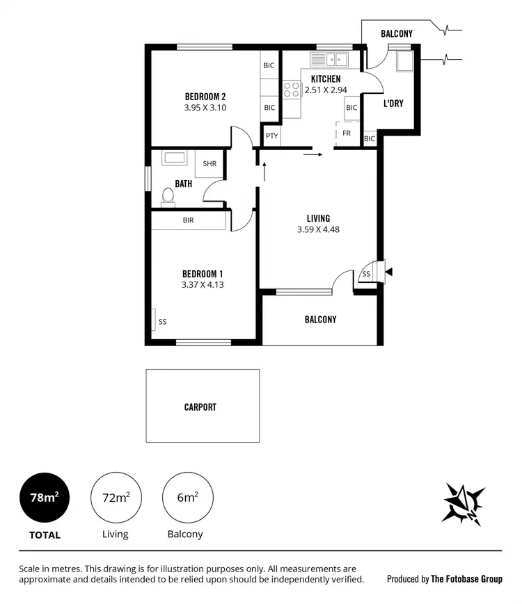 Floorplan of Homely unit listing, 3/47 Hazelwood Avenue, Hazelwood Park SA 5066