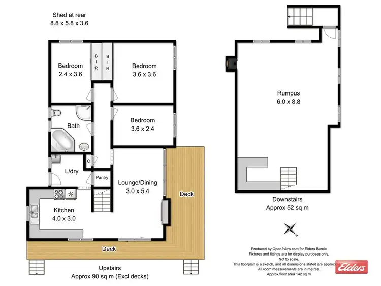 Floorplan of Homely house listing, 60 Cardigan Street, Somerset TAS 7322