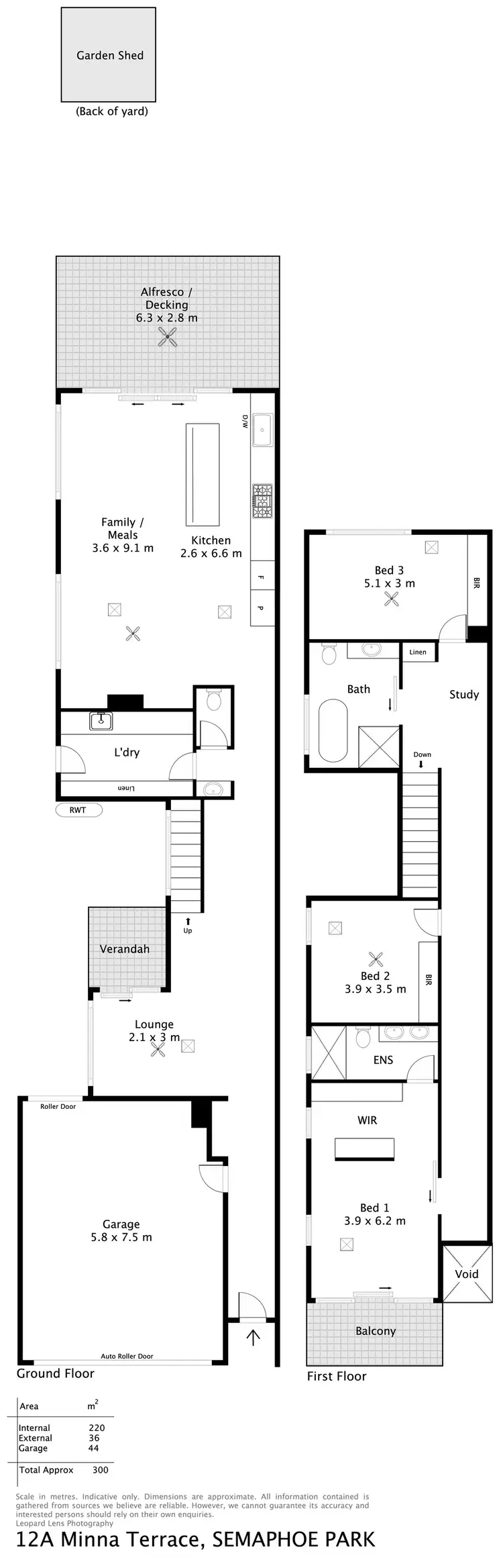 Floorplan of Homely house listing, 12a Minna Terrace, Semaphore Park SA 5019