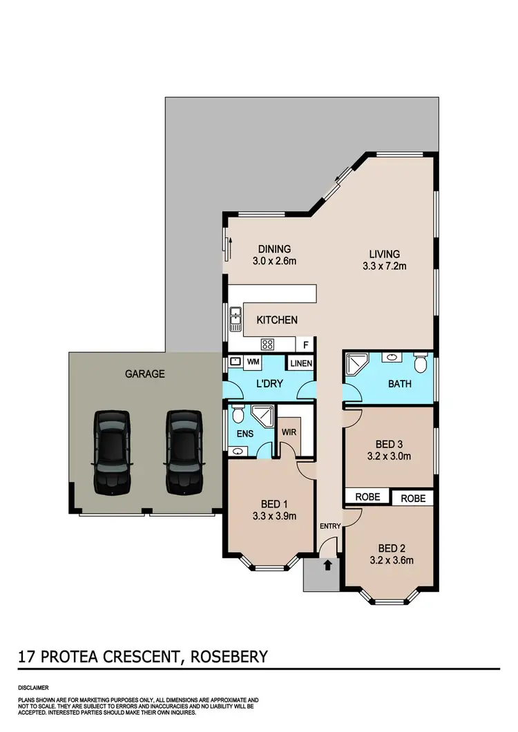 Floorplan of Homely house listing, 17 Protea Crescent, Rosebery NT 832