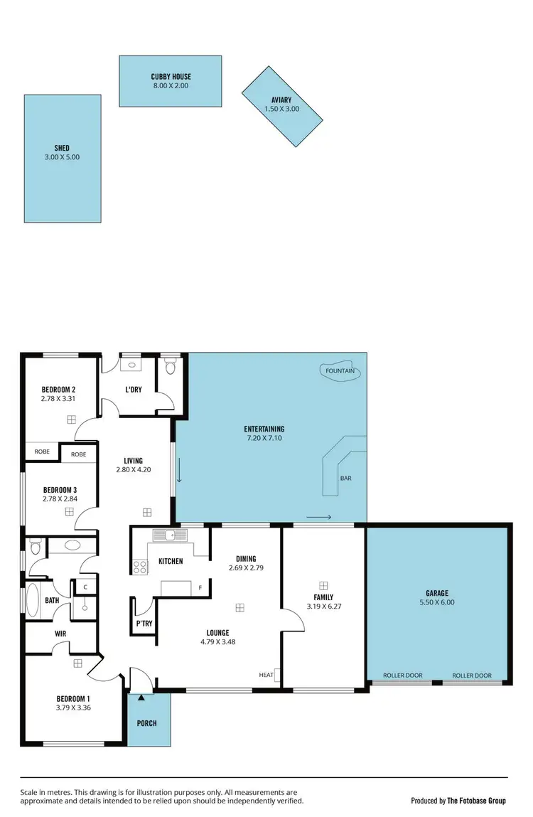 Floorplan of Homely house listing, 16 Equestrian Drive, Woodcroft SA 5162