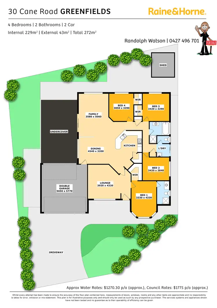 Floorplan of Homely house listing, 30 CANE ROAD, Greenfields WA 6210