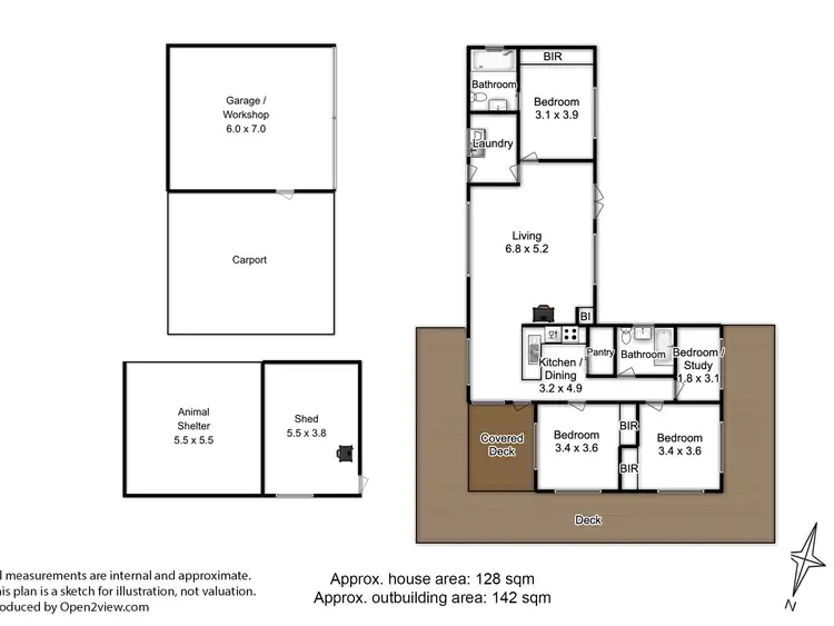Floorplan of Homely house listing, 955 Pelverata Road, Pelverata TAS 7150