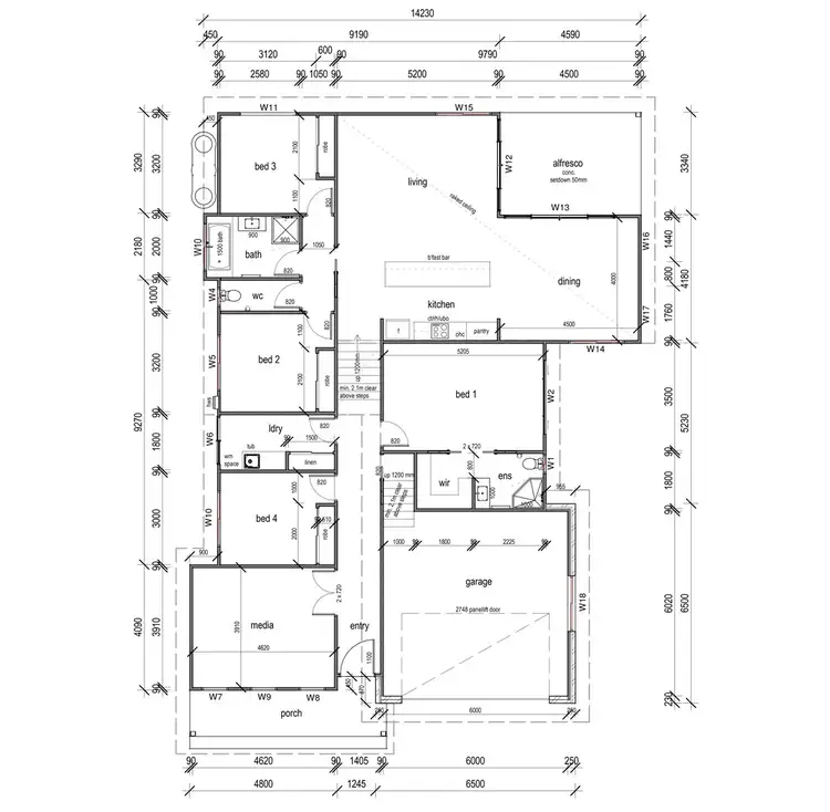 Floorplan of Homely land listing, 36 Bellbird Drive, Malua Bay NSW 2536