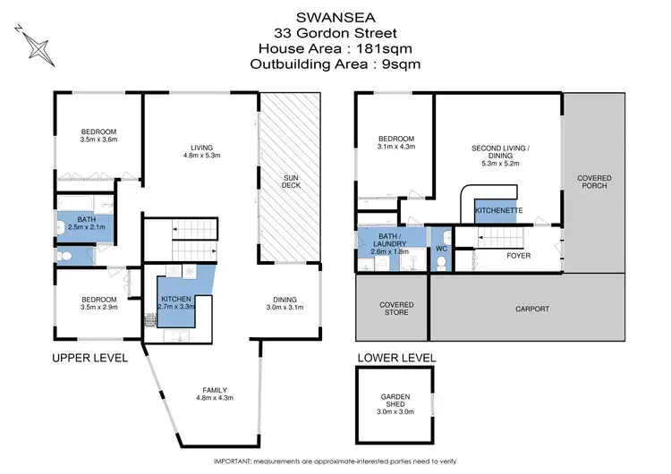 Floorplan of Homely house listing, 31 Gordon Street, Swansea TAS 7190